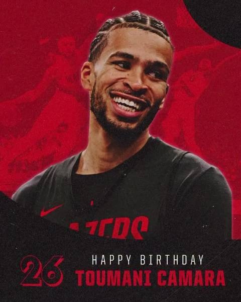 B体育下载-祝我们最好的3D球员生日快乐！开拓者发文祝福卡马拉26岁生日快乐